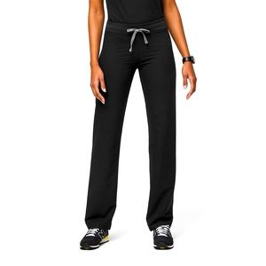 Figs Livingston Basic Scrub Pants - Black - Size Medium/Tall